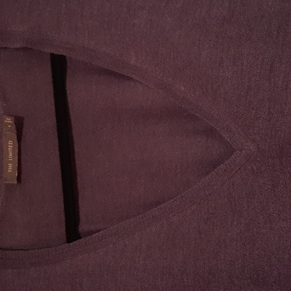 The Limited Plum Color,  Light Sweater Size Large - Picture 4 of 6